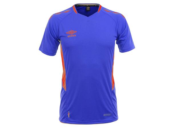 UMBRO UX-1 Jersey SS jr Blå/Rød 128 Flott kortermet spillertrøye 